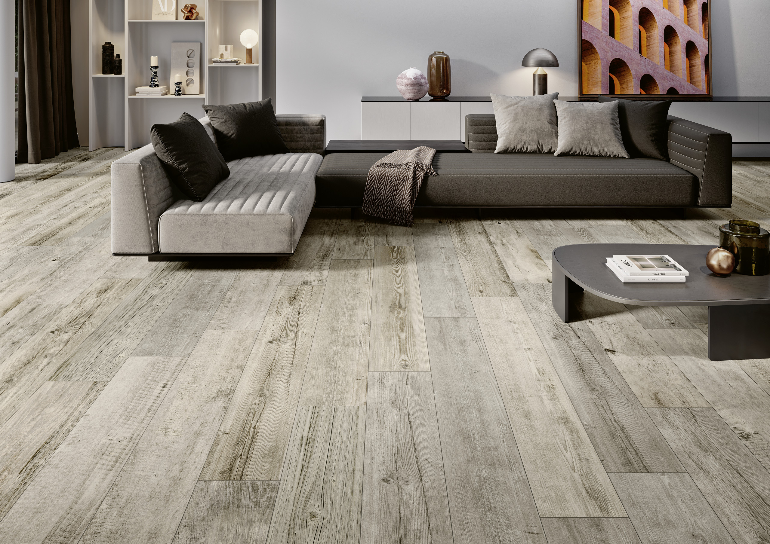 Sherwood Y66850001 sepia 25x150 Feinsteinzeug